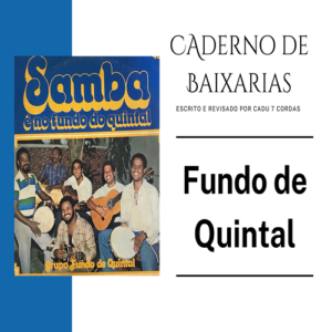 Caderno de baixarias - 12 Canções do Fundo de Quintal