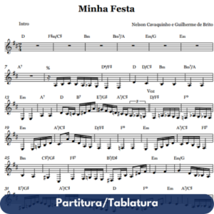 Minha festa (Nelson Cacaquinho) - Violão 7 cordas